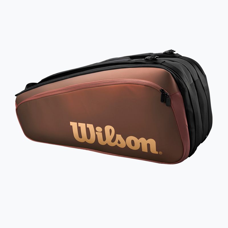 Wilson Super Tour Pro Staff tenisz táska V14 9Pk barna WR8024501001 2