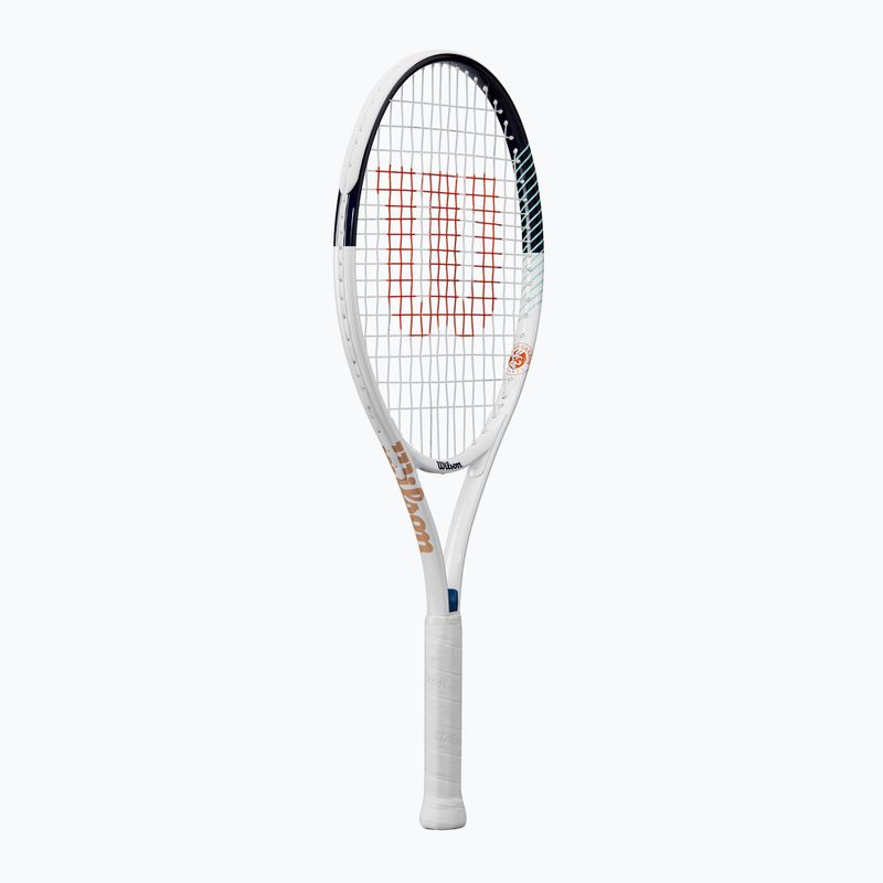 Wilson Roland Garros Elite 25 fehér/tengerészkék gyermek teniszütő 2
