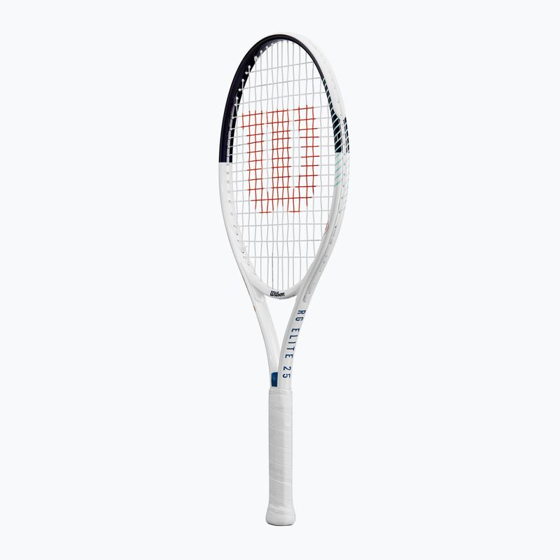 Wilson Roland Garros Elite 25 fehér/tengerészkék gyermek teniszütő 3