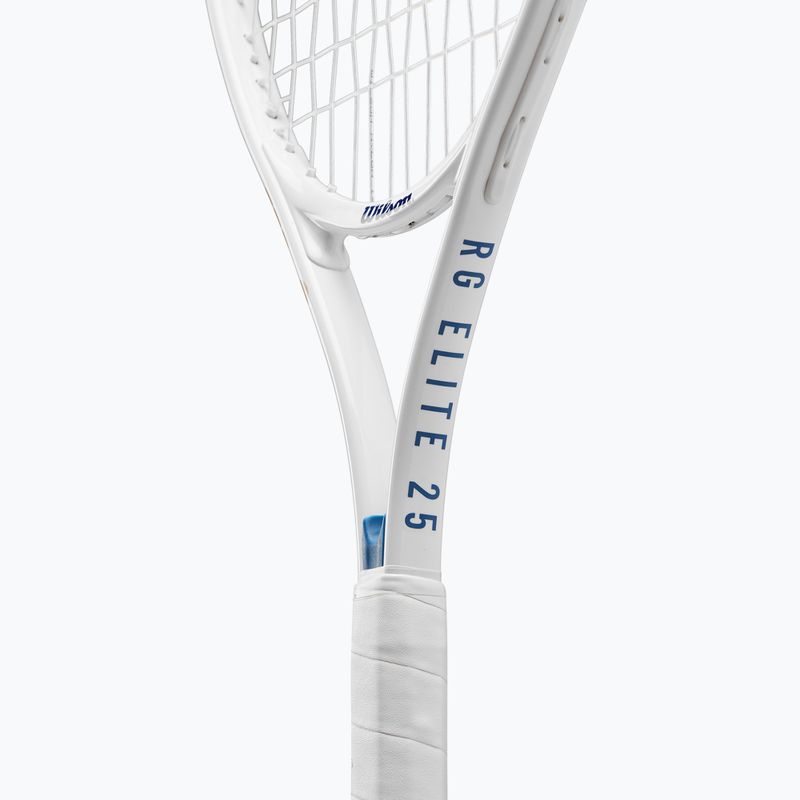 Wilson Roland Garros Elite 25 fehér/tengerészkék gyermek teniszütő 6