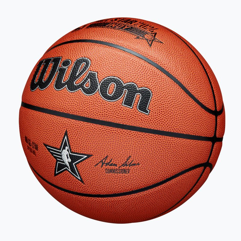 Wilson 2024 NBA All Star Replica kosárlabda barna 7-es méret 3