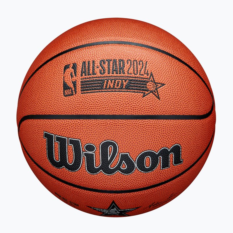 Wilson 2024 NBA All Star Replica kosárlabda barna 7-es méret 4
