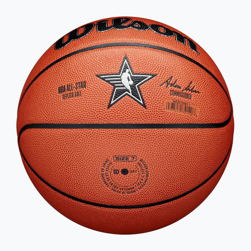 Wilson 2024 NBA All Star Replica kosárlabda barna 7-es méret 5