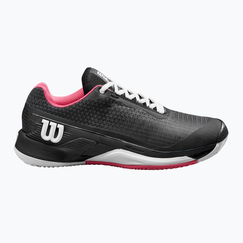 Női teniszcipő Wilson Rush Pro 4.0 Clay black/hot pink/white 9