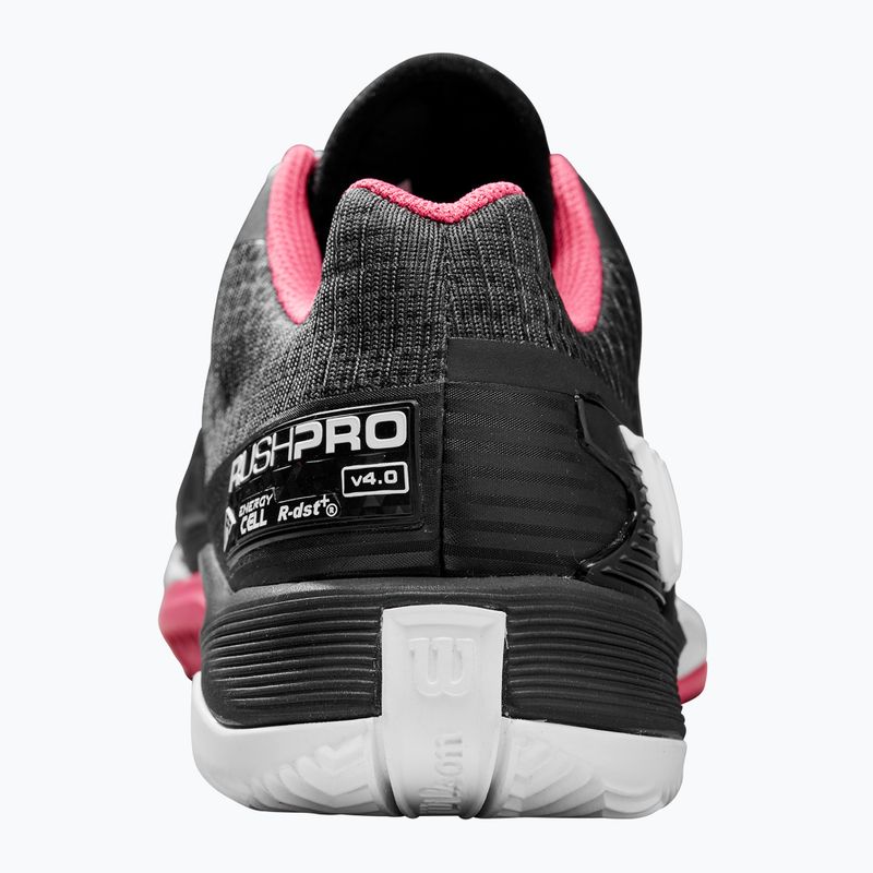 Női teniszcipő Wilson Rush Pro 4.0 Clay black/hot pink/white 11