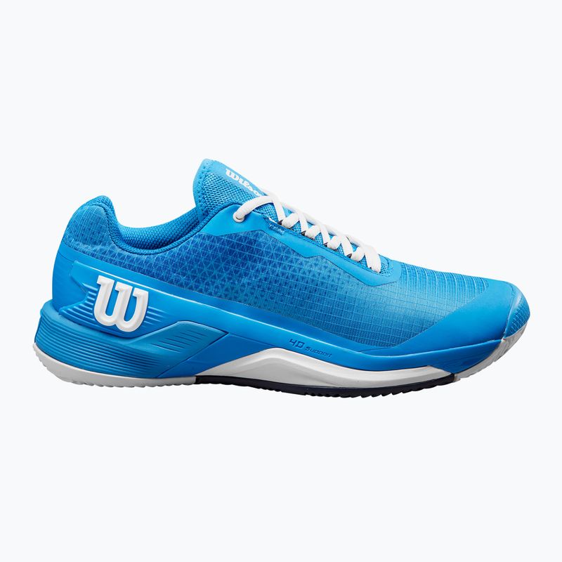 Wilson Rush Pro 4.0 Clay férfi teniszcipő french blue/white/navy blazer 9