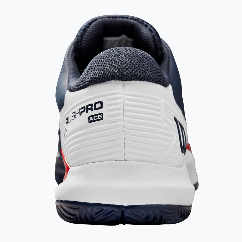 Wilson Rush Pro Ace Clay férfi teniszcipő navy blazer/fehér/infrared 11