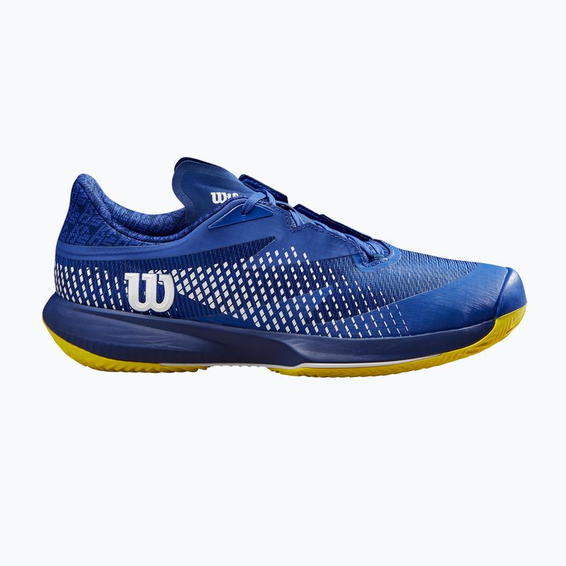 Férfi teniszcipő Wilson Kaos Swift 1.5 Clay kék/kénes tavasz/kék nyomtatás 9