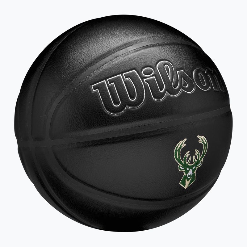 Wilson NBA Team Premiere Milwaukee Bucks kosárlabda fekete 7-es méret 2
