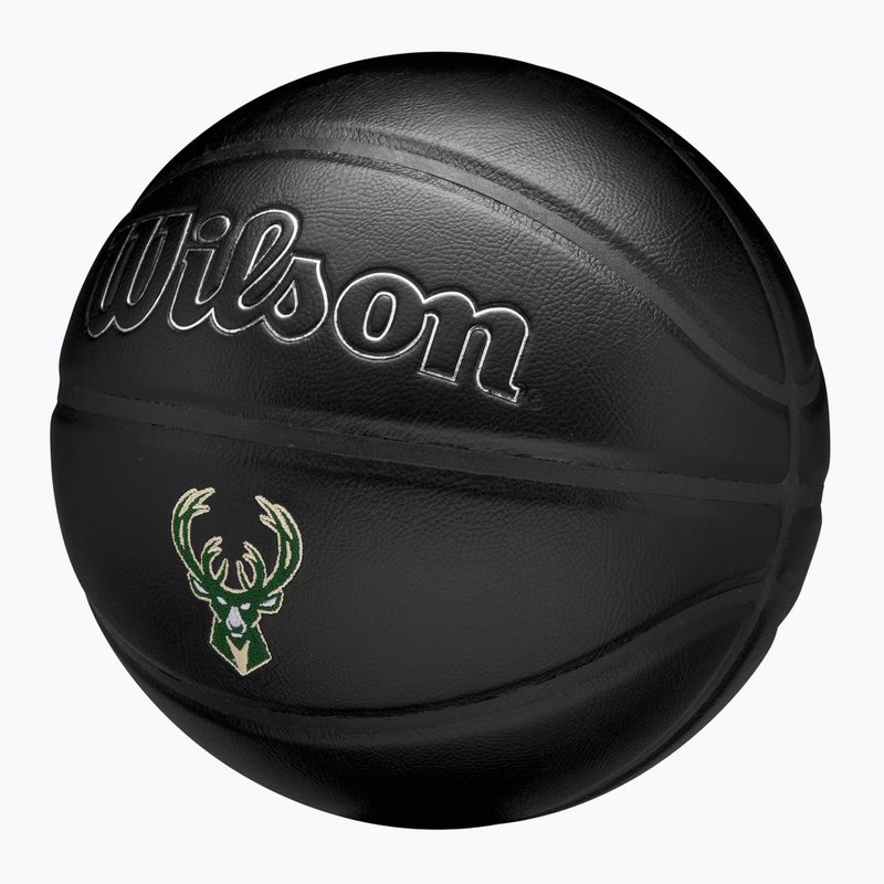 Wilson NBA Team Premiere Milwaukee Bucks kosárlabda fekete 7-es méret 3
