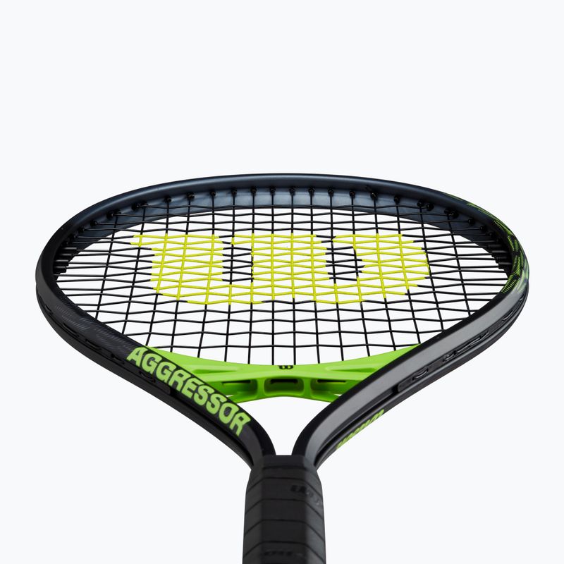 Wilson Aggressor fekete/zöld teniszütő 4