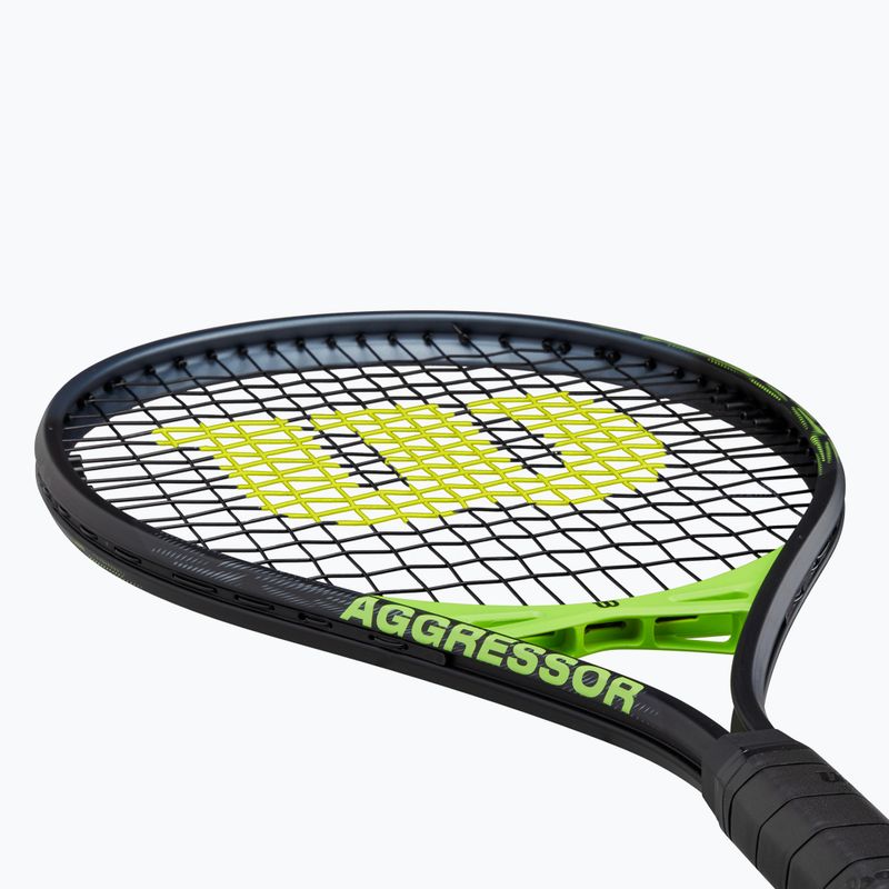 Wilson Aggressor fekete/zöld teniszütő 5