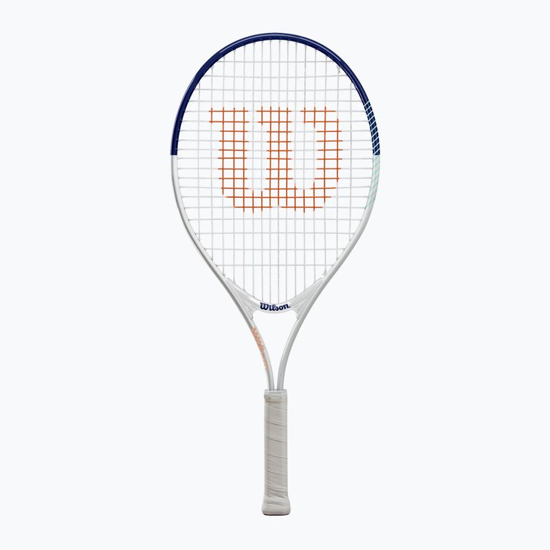 Wilson gyermek tenisz szett Roland Garros Elite Kit 23 fehér/tengerészkék