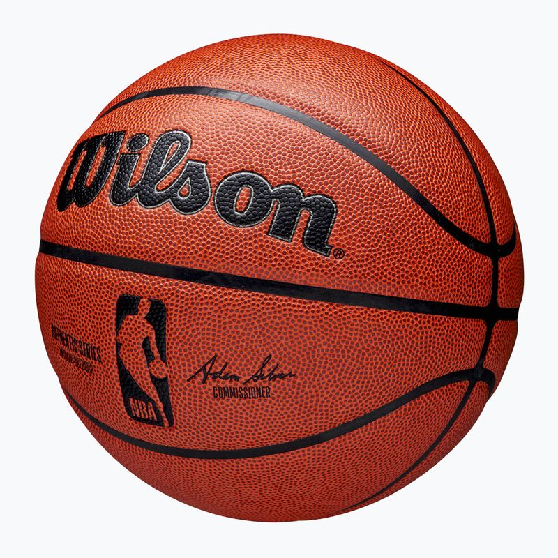 Wilson Authentic beltéri kültéri kosárlabda barna 6-os méret 3