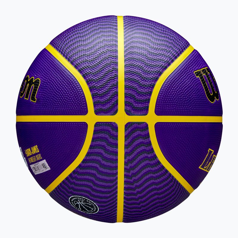 Wilson NBA Player Icon Outdoor kosárlabda Lebron kék 7-es méret 8