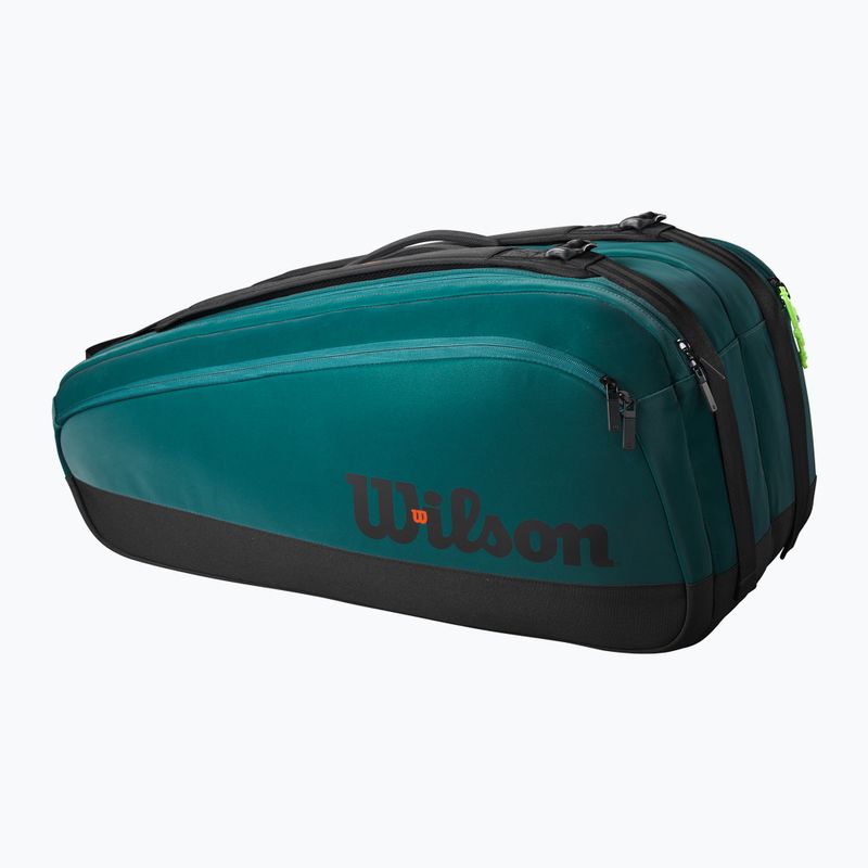 Wilson Super Tour tenisz táska 9PK V9 zöld 2