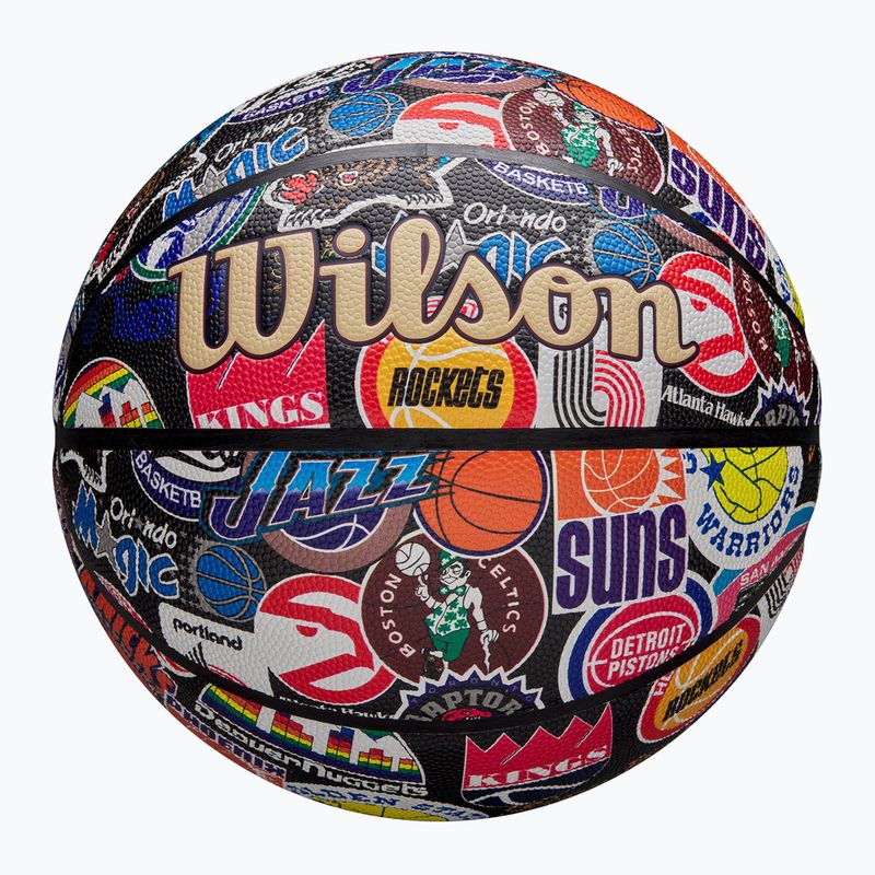 Wilson NBA All Team Retro többszínű kosárlabda 7-es méret