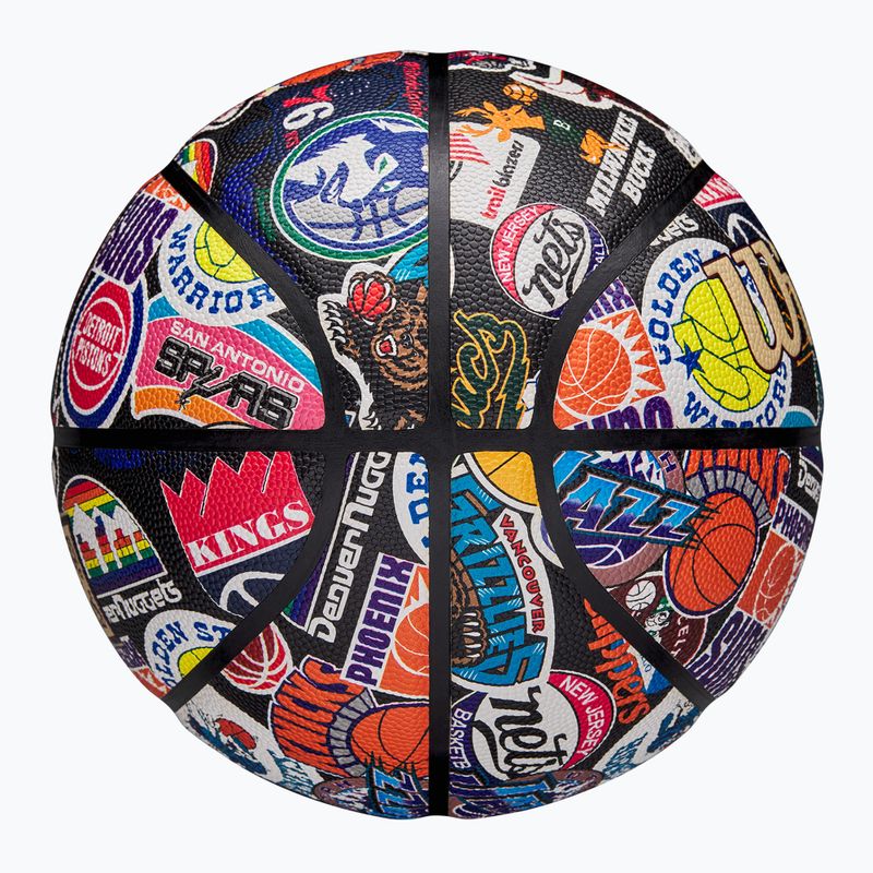 Wilson NBA All Team Retro többszínű kosárlabda 7-es méret 4