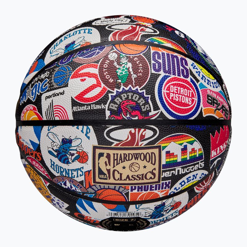 Wilson NBA All Team Retro többszínű kosárlabda 7-es méret 7