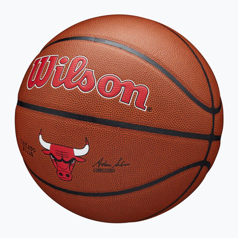 Wilson NBA Team Alliance Chicago Bulls barna kosárlabda 7-es méret 3