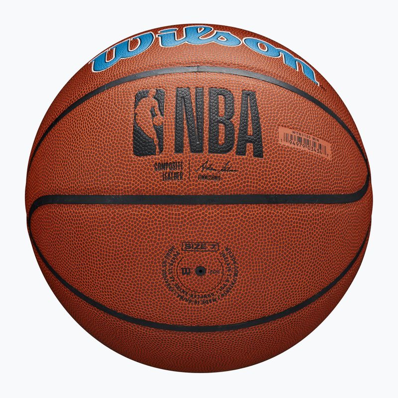 Wilson NBA Team Alliance Minnesota Timberwolves kosárlabda barna 7-es méret 6