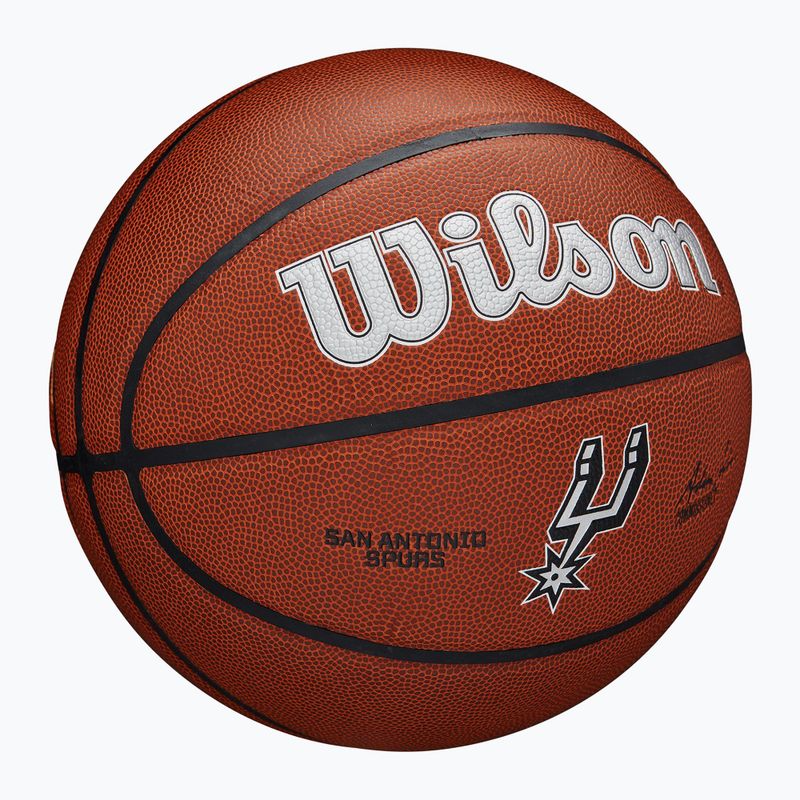 Wilson NBA Team Alliance San Antonio Spurs barna kosárlabda 7-es méret 2