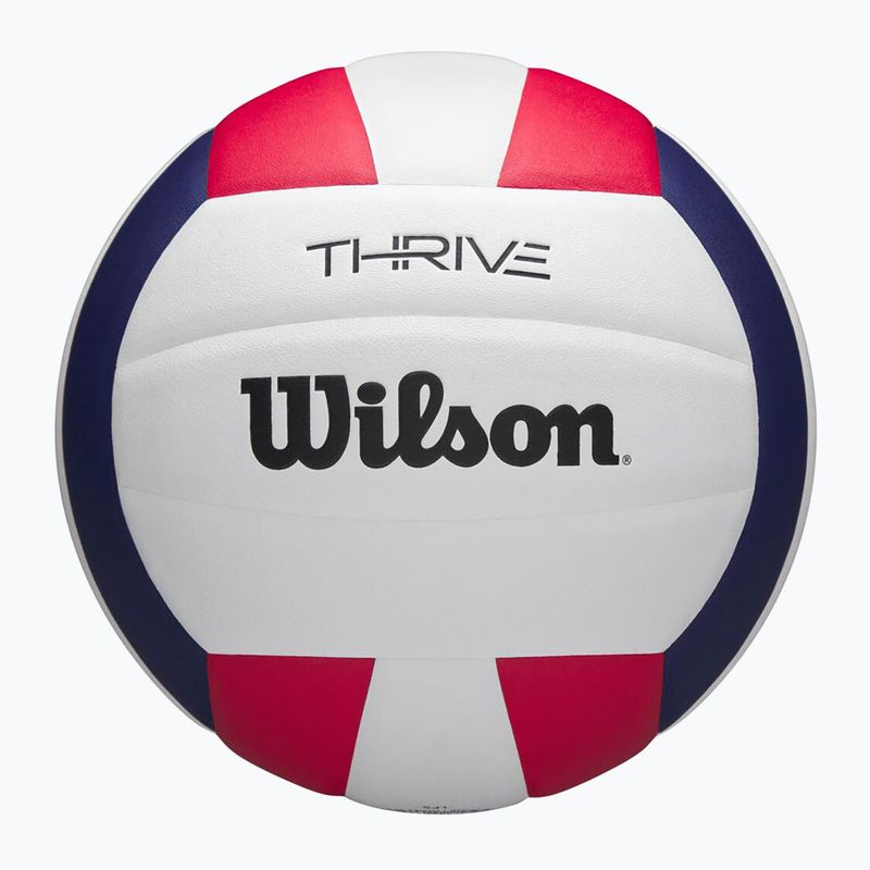 Wilson Thrive röplabda piros/fehér/tengerészkék 5. méret