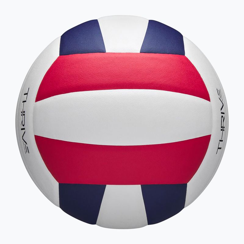 Wilson Thrive röplabda piros/fehér/tengerészkék 5. méret 4
