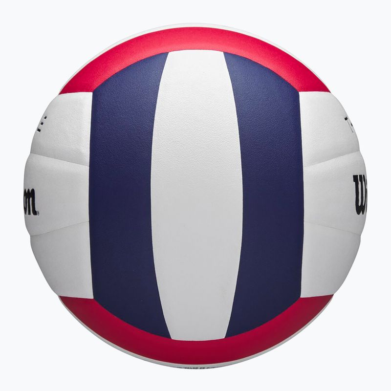 Wilson Thrive röplabda piros/fehér/tengerészkék 5. méret 5