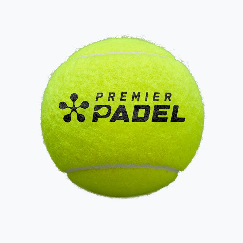 Padel labdák Wilson Premier Padel Speed 3B 3 db yellow 3