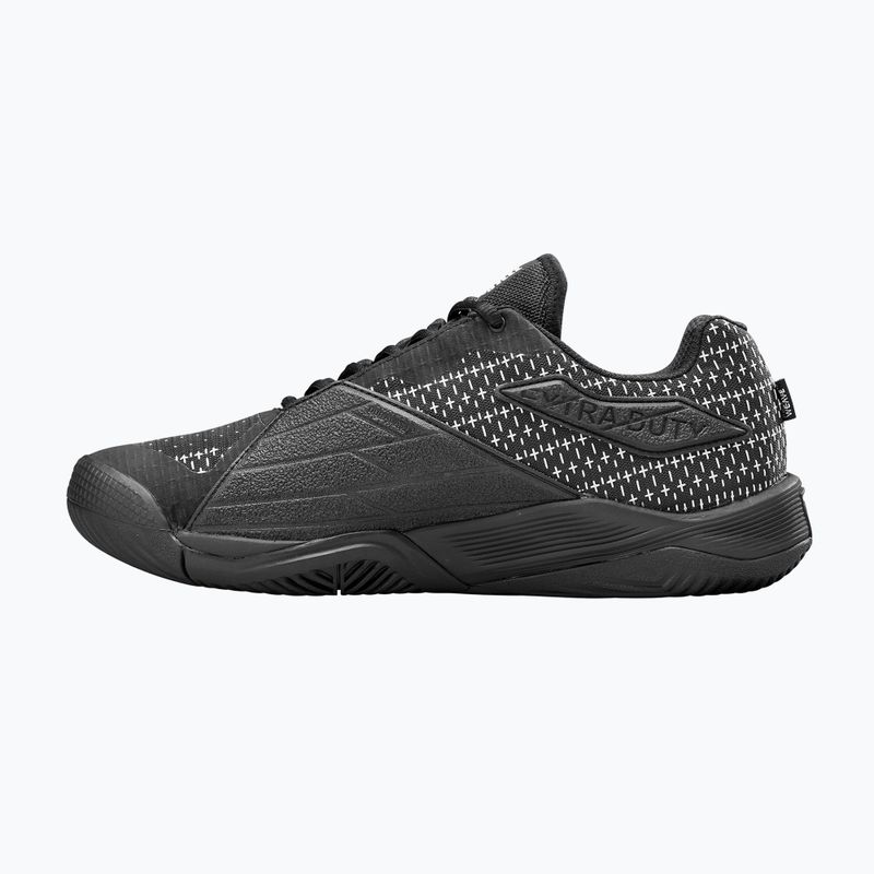 Férfi teniszcipő Wilson Rush Pro Extra Duty fekete/fekete/ fekete/ fehér 10