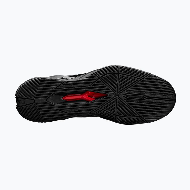 Férfi teniszcipő Wilson Rush Pro Extra Duty fekete/fekete/ fekete/ fehér 12