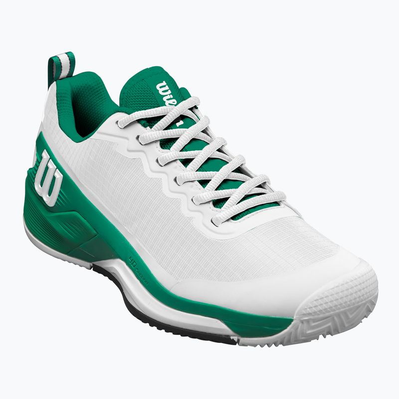 Férfi teniszcipő Wilson Rush Pro 4.5 Clay fehér/ bosphorus/ fekete 8