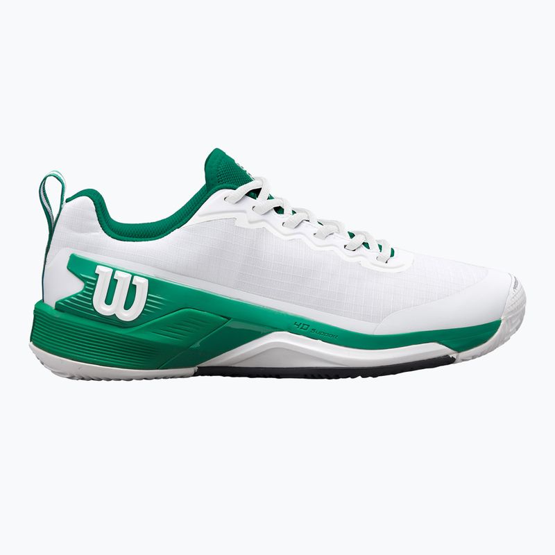 Férfi teniszcipő Wilson Rush Pro 4.5 Clay fehér/ bosphorus/ fekete 9