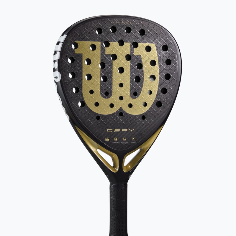 Wilson Defy V1 fekete/ arany ütő 6