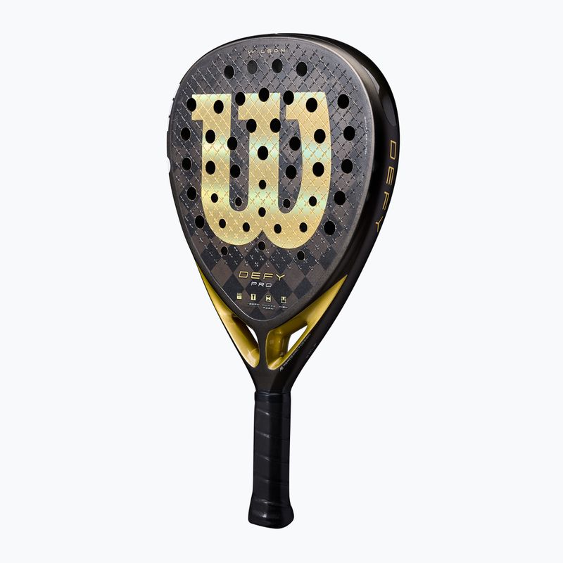 Wilson Defy Pro V1 fekete/ arany ütő 3