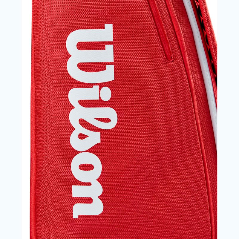 Wilson Super Tour Red 15PK piros tenisz táska 14