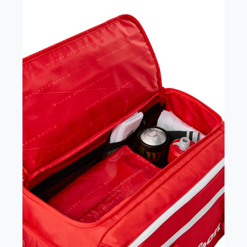 Wilson Super Tour Red Small Duffel tenisz táska piros 5