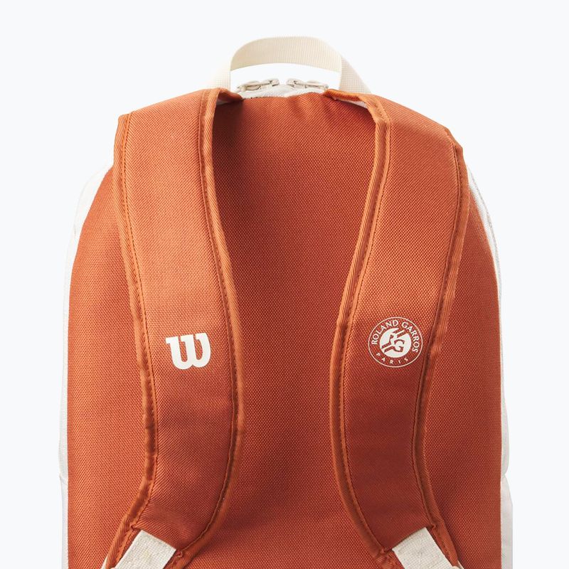 Wilson Roland Garros Team 2025 krém/ salak tenisz hátizsák 3