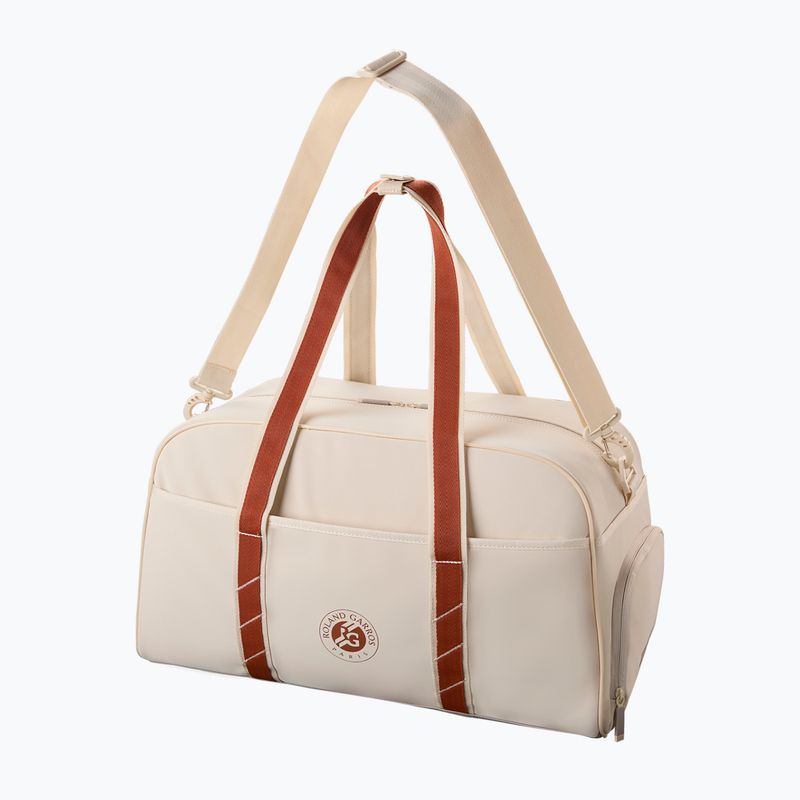 Wilson Roland Garros Small Duffel tenisz táska 2025 krém/ salak 3