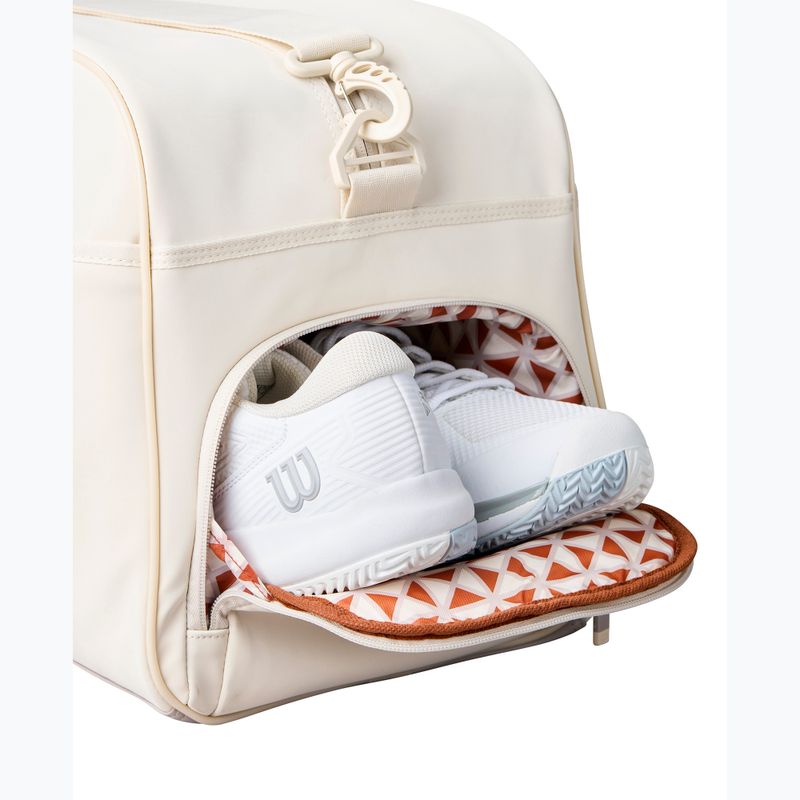 Wilson Roland Garros Small Duffel tenisz táska 2025 krém/ salak 4
