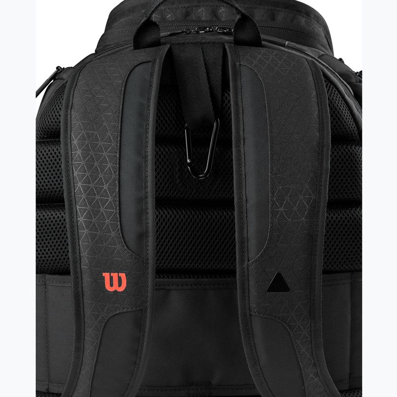 Wilson Clash V3 Super Tour tenisz hátizsák fekete/ infravörös 5