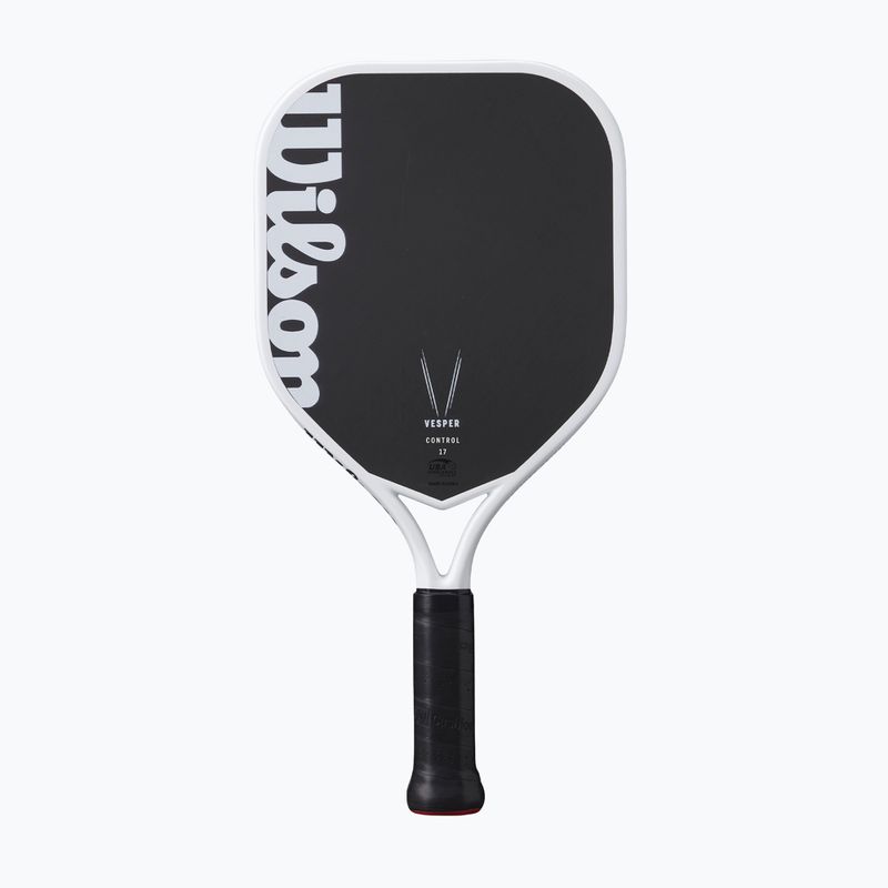 Wilson Vesper Control 17 fekete pickleball ütő