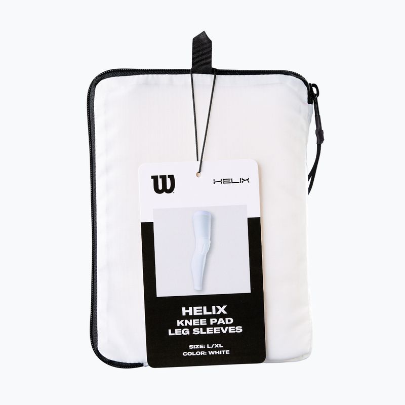 Wilson Helix Knee Pad Leg Sleeve fehér röplabda térdvédő 6