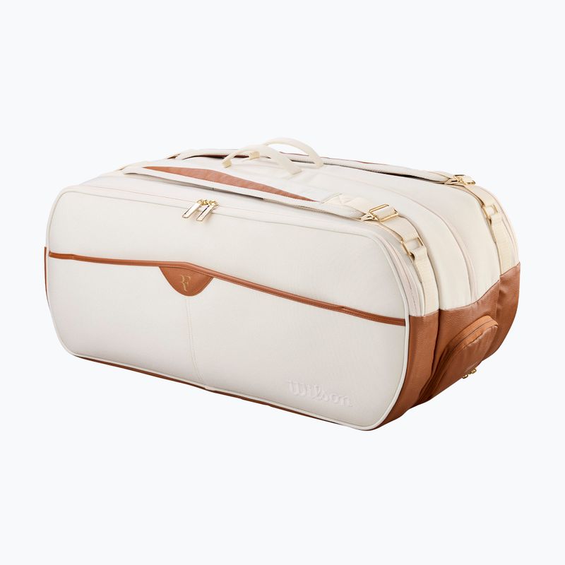 Wilson Roger Federer Lawn Tournament tenisz táska 15Pk cream