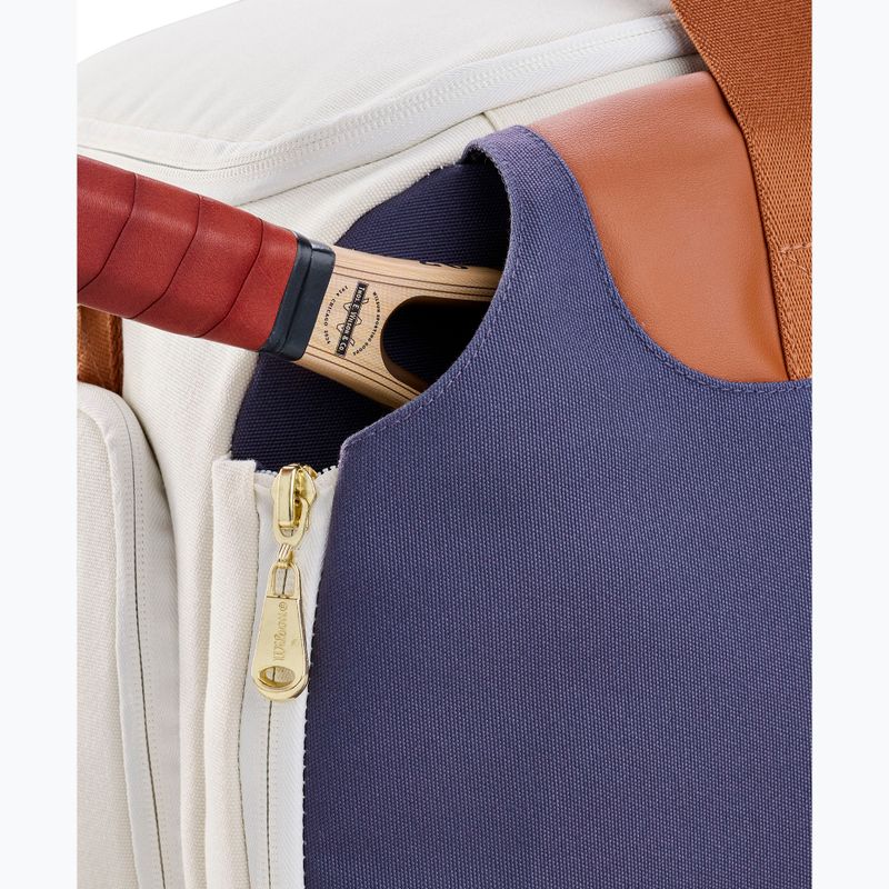 Wilson Heritage Small Duffel krém/clay/navy tenisz táska 6