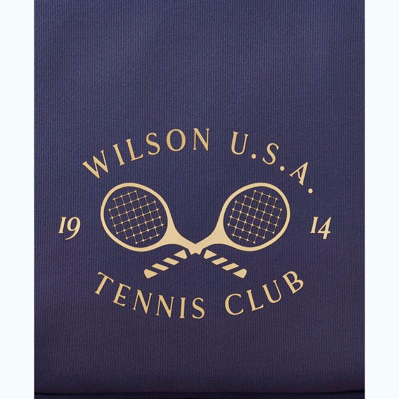Wilson Heritage Small Duffel krém/clay/navy tenisz táska 8
