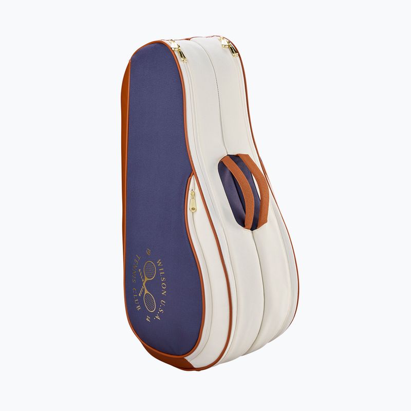 Wilson Heritage tenisz táska V2 6Pk cream/clay/navy 3
