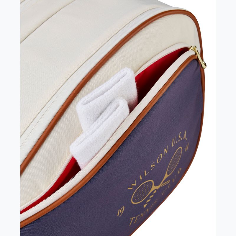 Wilson Heritage tenisz táska V2 12Pk cream/clay/navy 6