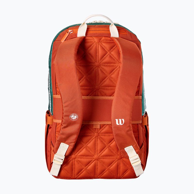 Wilson Roland Garros tenisz hátizsák 2026 cream/clay/green 2